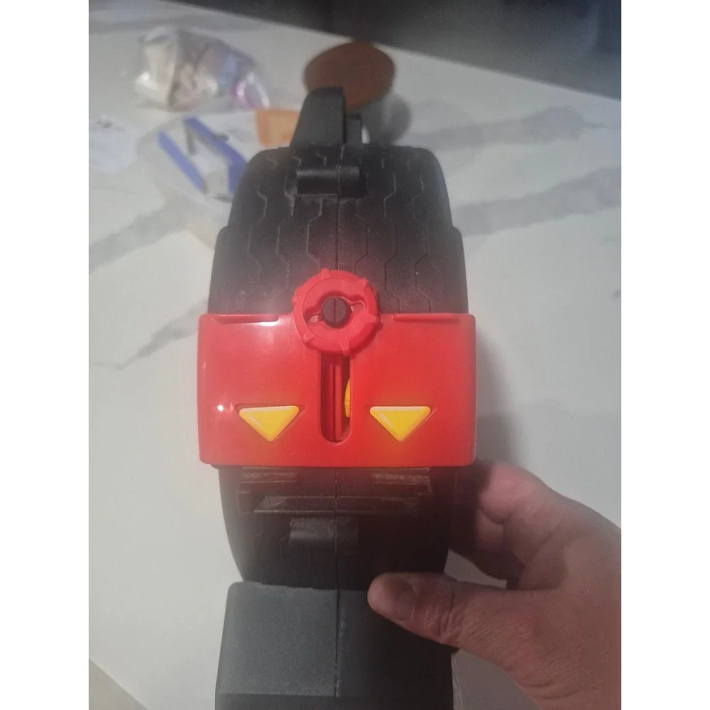 Hot Wheels Sto & Go Spinning Wheel Car Case Black Red Storage Carrier‎ Mattel